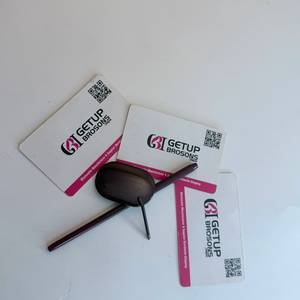Miroir à cils professionnel GETUP BROSONS IMPEX en acier inoxydable, forme carrée prune, outil de précision, logo personnalisé - Product Image 3