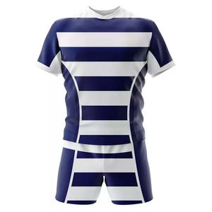 Ensemble d'uniformes de rugby d'été imprimés par sublimation, grandes tailles, pour la vente en gros, vêtements de sport sur mesure, uniforme de rugby professionnel pour - Product Image 4