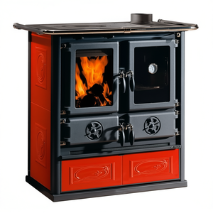 Estufa de Leña de Cerámica Bordeaux de 5 Estrellas Nordica 7.9kW ROSETTA 5.0 VST.16, 88.5x57.2x84.3cm - Product Image 2