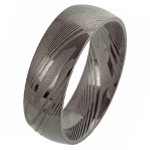 Anillo de Acero de Damasco Hecho a Mano Personalizado, Anillo de Bodas para Hombre, Patrón Único de Grano de Madera, Ajuste Cómodo, Fabricante de Joyería, Venta al por Mayor - Product Image 5