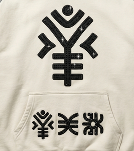 Sweat à capuche Diaspora Overshirt Premium Streetwear masculin de créateur Mode urbaine Style viral Impression volumineuse CulturePiece - Product Image 6