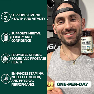 99% Purity Zinc 50mg HACCP Halal Kosher Certified Tablets for Sports <strong>Nutrition</strong> Mineral Supplement <strong>Multivitamin</strong> With Zinc Formula - Product Image 5