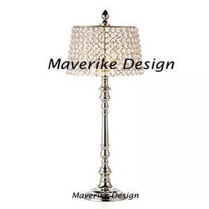 Lampe de table en cristal moderne, centre de table de mariage, candélabre, porte-bougie chauffe-plat pour la maison, mariage, anniversaire, couloir, rapide - Product Image 5