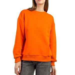 Sweat-shirt oversize pour femmes, à séchage rapide, élégant et tendance, avec épaules tombantes, OEM, respirant. - Product Image 3