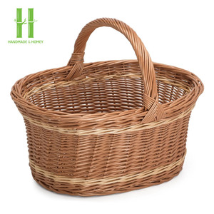 High Quality Handwoven Rattan <b>Storage</b> Basket For Household And Picnic, Easter Decorations, <b>Shoe</b> Organization <b>Storage</b> Box jiahao - Product Image 6