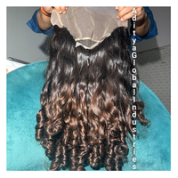 Pelucas frontales de encaje de cabello humano ondulado hinchable Onda del cuerpo 13x4 HD Largo transparente para mujer negra Proveedor al por mayor