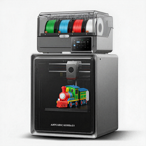เครื่องพิมพ์สามมิติ Anycubic Kobra S1 ACE 2 Pro Combo ขนาดพื้นที่พิมพ์ 250*250*250 มม. พร้อมแท่นพิมพ์แบบมีระบบทำความร้อน เชื่อมต่อผ่าน USB รองรับเส้นพลาสติก PLA สำหรับงานสร้างต้นแบบ - Product Image 4