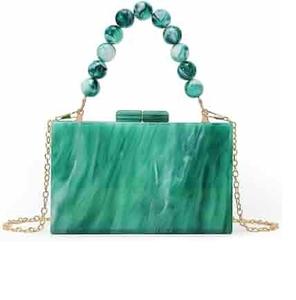Bolsos de Mano de Resina Deslumbrantes para Mujer, Elegancia Atemporal, Bolsos de Noche de Lujo para Noches y Fiestas Glamurosas - Product Image 4