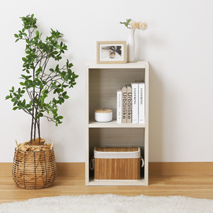 Librería de madera cuadrada abierta ajustable de estilo japonés moderno Shirai, muebles de oficina versátiles para el hogar para almacenamiento de libros, sala de estar - Product Image 4