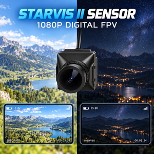 ชุดกล้องโดรน Walksnail <span class=keywords><strong>Avatar</strong></span> HD Pro Kit FPV พร้อมดิจิตอล VTX 1080P ความหน่วง 22ms เซ็นเซอร์ Starlight แรงดันไฟฟ้า 6V ถึง 25.2V - Product Image 5