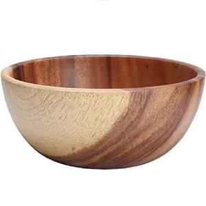 Nouveau traditionnel conçu bois de manguier Double ombre Fruits stockage bol Table de pique-nique bol décoratif mariage bonbons plat de service - Product Image 1