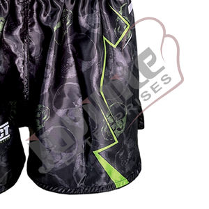 MMA กางเกงขาสั้นออกกำลังกายแบบระเหิดกางเกงขาสั้นแบบไทยกำหนดโลโก้ได้เอง2025ออกแบบได้ตามต้องการ - Product Image 5