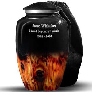 Maison funéraire cercueil et cercueils fournitures funéraires urne en métal urnes à cendres cercueil accessoires funéraires OEM personnalisé de l'Inde - Product Image 4