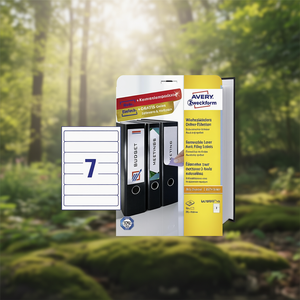 AVERY ZWECKFORM 38x192 WS File <b>Folder</b> - Product Image 3