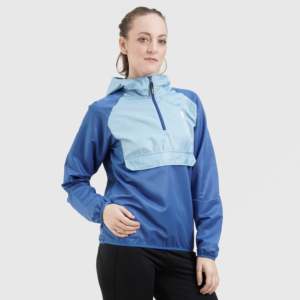 Sweat-shirt à capuche léger pour femme Orphix (bleu) avec impression en relief, logo personnalisé, taille XS, saison hiver et printemps - Product Image 3