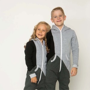 Nouvelle arrivée 2024 confortable et chaud pour enfants Onesie Zipper Fleece-Parfait pour l'hiver et le coucher-Doux et confortable OEM - Product Image 4
