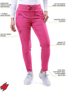 Hexaplus fabricants taille de couleur personnalisée gommages hommes infirmière uniforme arrête les uniformes hospitaliers médicaux extensibles - Product Image 3