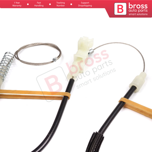 BWR5328 Kit de réparation de lève-vitre électrique arrière gauche pour S40 V40 MK1 644 645 1995-2004 4/5-Door 30623452 Bross Auto Parts - Product Image 4