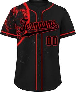 Jersey de equipo de béisbol profesional, tela ligera y duradera con bordado de números y logotipos - Product Image 3