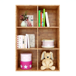 Étagère à livres en bois à 3 niveaux KS68109, 120 cm de haut, avec matériaux en plastique et en métal, pour bureau, salon, garage - Product Image 2