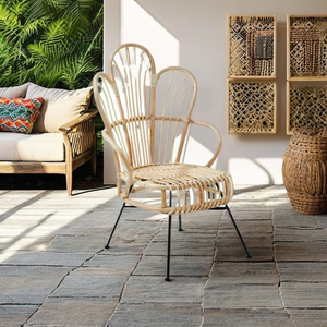 Chaise en rotin confortable et durable belle conception pour une utilisation intérieure et extérieure pour le salon, la villa, la chambre à coucher et les ensembles de jardin - Product Image 3