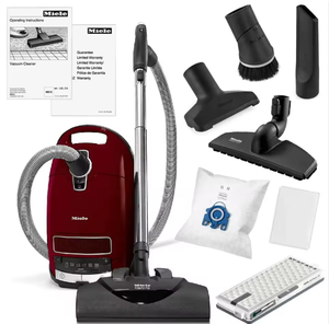 Aspiradora de Alfombras Mieles Complete C3 Soft, Juego Completo Eléctrico con Bolsa, Función de Aspirado en Seco, Filtro de Agua, para Uso Doméstico y en Garajes - Product Image 1
