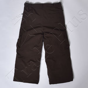 Pantalon de neige marron Performance avec design cargo, doublure chaude, taille ajustable et poches zippées de rangement, bas cintré - Product Image 2