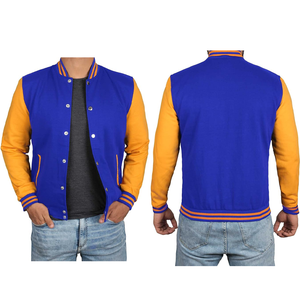 Patchs de broderie personnalisés Letterman de haute qualité veste universitaire pour hommes nouveau design de veste universitaire pour hommes en vente - Product Image 6