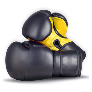Custom Professional Fighters' PU Leather Boxing Gloves 8oz 16oz Sizes PVC <b>Punching</b> Equipment Martial Arts Training Sporting - Product Image 6