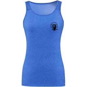 Débardeur de sport écologique à séchage rapide, col rond, respirant, crop top en coton biologique pour le fitness, l'entraînement et la course à pied pour femmes - Product Image 1