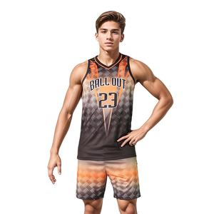 Uniforme de Baloncesto Personalizable OEM para Adultos, Tallas Grandes, Ropa Deportiva Transpirable a Precio Razonable, Disponible en Conjuntos - Product Image 5