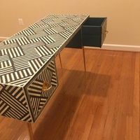 Meubles en incrustation d'os Armoire à incrustation d'os véritable de design moderne avec 7 tiroirs pour armoire à incrustation d'os de salon par gm impex