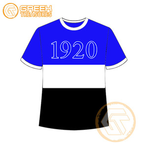T-shirt pour femmes Zeta Phi Beta personnalisé en gros vêtements de sororité t-shirts en coton vêtements de fraternité pour femmes plus fines - Product Image 4