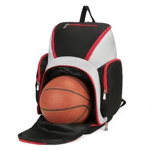 Sac à dos d'équipe de basketball en nylon et polyester, grande capacité, pour le sport, les voyages, l'extérieur, durable, motif lettres BB-0062B - Product Image 6
