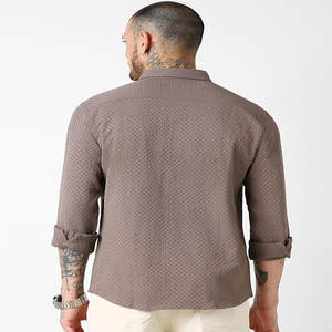 Nuevas camisas para hombre, camisas de vestir de manga larga ajustadas con estilo de lujo, camisas de vestir formales de negocios para hombre, Tops para hombre - Product Image 5