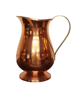 Carafe en cuivre gravée de qualité supérieure, pichet à eau traditionnel pour restaurant, hôtel et café, décoration intérieure, articles de cuisine, restaurant - Product Image 1