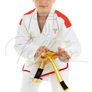 Nuevo Conjunto Deportivo Unisex para Niños, Traje de Jiu Jitsu, Karate, Judo, con Logotipo Frontal, Transpirable, 100% Algodón, 300g - Product Image 4