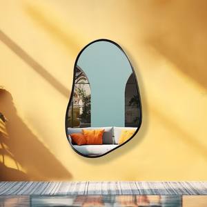 Kidney Shape <b>Mirror</b>, <b>Pond</b> <b>Mirror</b>, Asymmetrical <b>Mirror</b>, Wavy <b>Mirror</b>, Abstract <b>Mirror</b> - A Statement Piece for Any Decor - Product Image 5