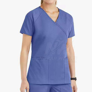 Conjunto de Ropa Sanitaria Refinada para Mujer, Transpirable, para Enfermeras, Médicos, Veterinarios y Personal Hospitalario - Product Image 3