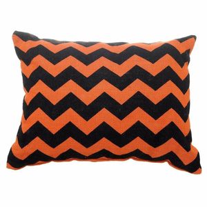 Modern Woven Organic Jute Square <b>Cushion</b> <b>Cover</b> 50x50cm Geometric Striped & Solid Patterns Washable Home Decor - Product Image 1
