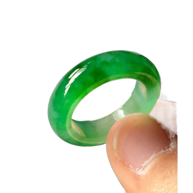 Bague argentée avec cabochon en résine * miss mode * - Un grand marché