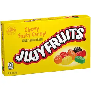 Jujyfruit Gummy Candy theater Box 5 أونصة Box (حزمة من 12)