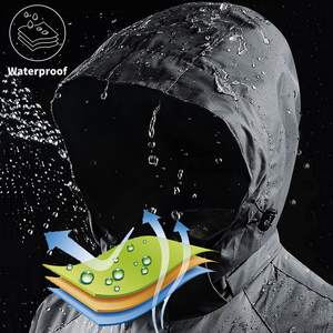 Conceptions personnalisées Veste d'extérieur OEM Conception personnalisée Veste d'extérieur imperméable à coquille dure haute performance pour hommes - Product Image 6