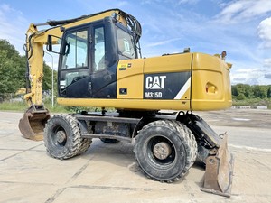 Excavadora de Ruedas Caterpillar M315D USADA, Modelo 2013, Peso Operativo de 12 Toneladas, Capacidad de Cucharón de 0.2m, 10001-20000 Horas de Uso - Product Image 3