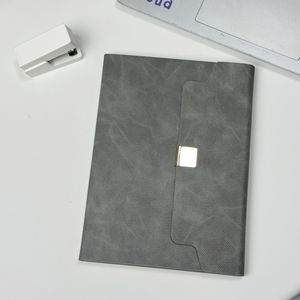 <b>A5</b> Leather Journal Custom Logo PU Cover Notebook for Advertising Promotional Gifts - Product Image 6