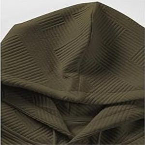 Vêtements de sport pour hommes plaine fermeture éclair à capuche pantalons de survêtement ensembles hommes deux pièces correspondant survêtements 2025 - Product Image 2