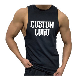 Logo personnalisé Débardeurs Hommes Élastique Respirant Séchage Rapide Sport Gym Fitness Basketball Top Compression Wear Outdoor Clothing - Product Image 1
