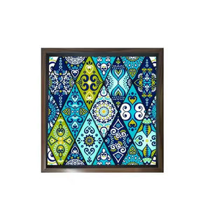 2024 dernier plateau Design pour la décoration de table de bureau à domicile et l'utilisation de la cuisine plateau de service de cuisine plateau à manger (taille 8X8 pouces) disponible - Product Image 2