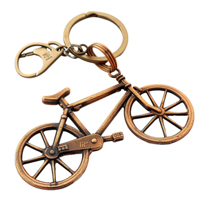 Llaveros promocionales personalizados de artesanía de metal para Club de bicicletas - Product Image 2