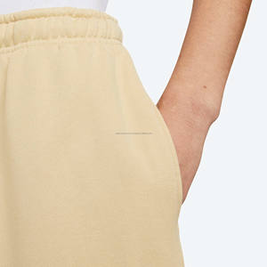 2024 Men's Casual Style Plain <b>Trousers</b> High Quality 100% Cotton Custom Straight Wide Leg 420 Gsm <b>Elastic</b> Mid <b>Waist</b> Lightweight - Product Image 5